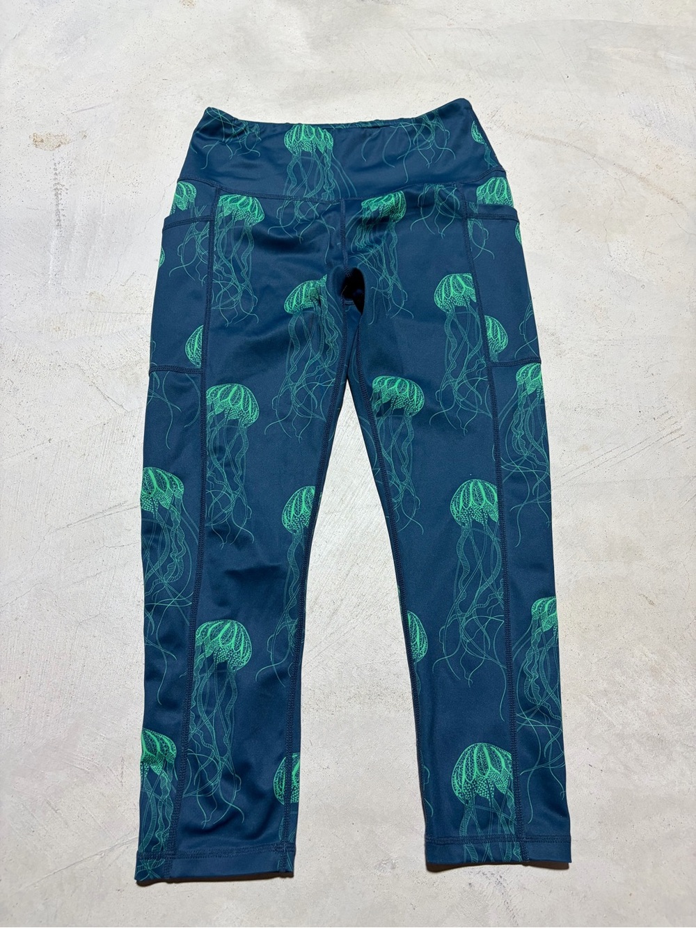 Constantly varied gear leggings squats approved jellyfish blue green XS